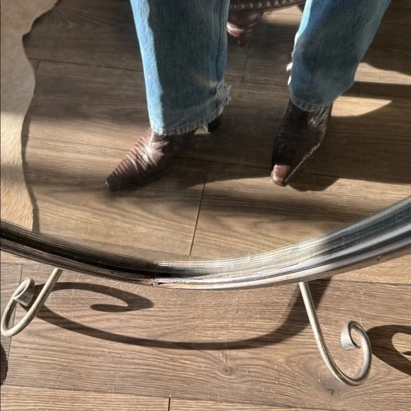 vintage Via Spiga brown crocodile/snake-embossed leather ankle boots - Picture 6 of 11